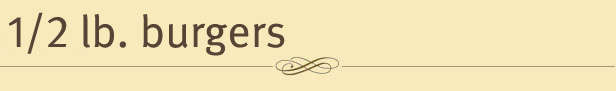 Burgers & Sandwiches